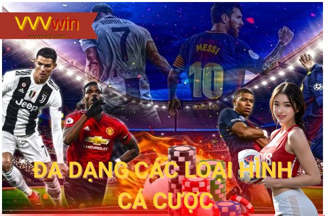 Người chơi có thể tham gia đa dạng các loại hình cá cược, tăng cơ hội chiến thắng