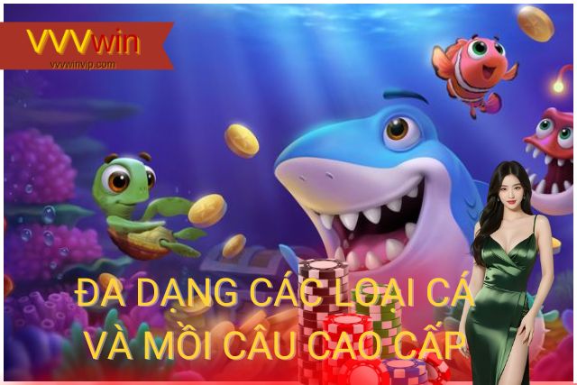 Mỗi loại cá khác nhau có những tính năng riêng biệt